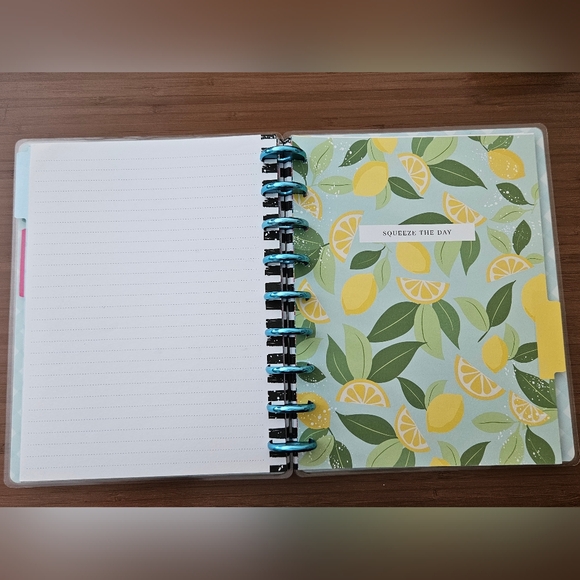 Happy Planner Notebook Standard Size + Metal Discs & 2 Folders | Lined & DotGrid - Picture 8 of 10